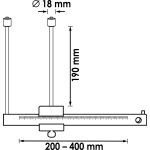 Εργαλείο μέτρησης διαμέτρου δισκόφρενων HAZET-VIGOR