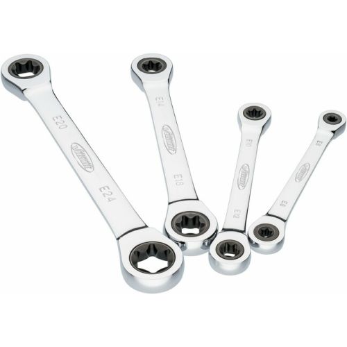 Σετ κλειδιά διπλά για βίδες TORX, 4 τεμαχίων HAZET-VIGOR