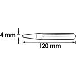 Πόντα 120mm HAZET-VIGOR