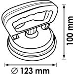 Λαβή με βεντούζα για τη μεταφορά παρμπρίζ ή διάφορων αντικειμένων - μονή HAZET-VIGOR