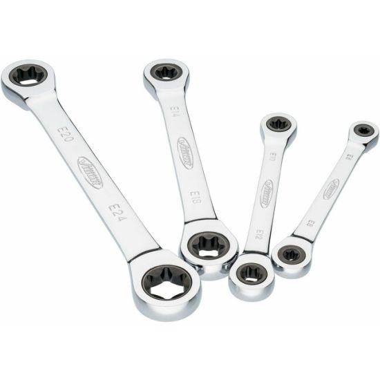 Σετ κλειδιά διπλά για βίδες TORX, 4 τεμαχίων HAZET-VIGOR