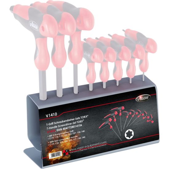 Σετ TORX® λαβής, 8 τεμαχίων HAZET-VIGOR 