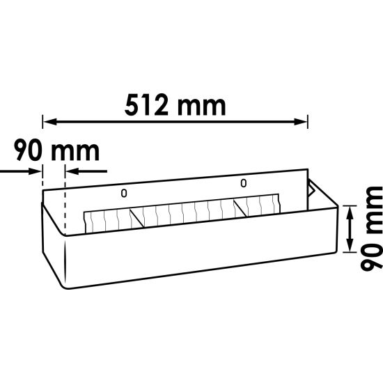Θήκη 6 θέσεων για μπουκάλια σε εργαλειοφόρο XD  HAZET-VIGOR